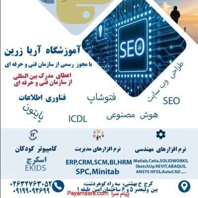 آموزش سئو SEO آموزشگاه آریا زرین سه راه گوهردشت_66cc360b28922.jpeg