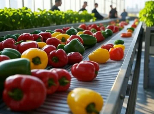 سورتینگ فلفل دلمه‌ای صادراتی به روسیه | راهنمای کامل و استانداردهای صادرات