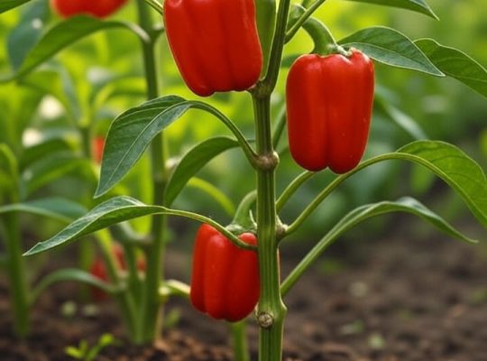 5 راهکار طلایی برای کشت بهتر فلفل دلمه ای