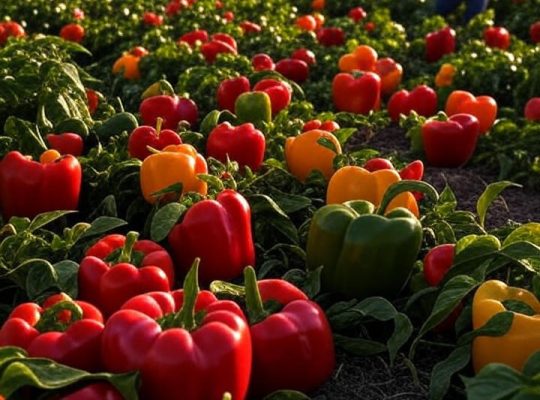 تولید و صادرات فلفل دلمه ای درجه 1 با کیفیت صادراتی | آباجان